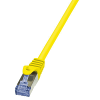 LOGILINK S/FTP Cat.6a 7.5 m Żółty 7.5 Patchcord 