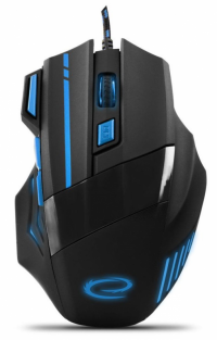 Mysz Przewodowa ESPERANZA MX201 Wolf Niebieska 