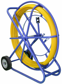 EXTRALINK CABLE PULLING ROD 11MM 150M PILOT Z WŁÓKNA SZKLANEGO DO PRZECIĄGANIA KABLI 11MM 150M ZÓŁTY 