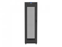 SZAFA INSTALACYJNA RACK STOJĄCA 19 42U 600X1000 CZARNA DRZWI PERFOROWANE LCD LANBERG (FLAT PACK) V2 