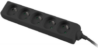 Listwa zasilająca LANBERG PS0-05E-0100-IEC-BK 