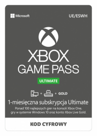 Microsoft Game Pass ESD Ultimate na 1 miesiąc (QHW-00008) 