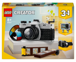 LEGO 31147 Creator 3w1 - Aparat w stylu retro