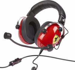 Słuchawki z mikrofonem THRUSTMASTER Czarno-czerwony 4060197