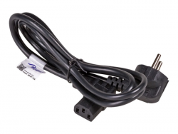 Kabel zasilający AKYGA Zasilanie IEC 60320 C13 3m. AK-PC-12A