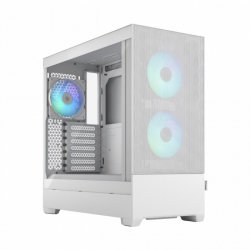 Obudowa FRACTAL Pop Air TG Clear Tint RGB Biały