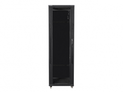 SZAFA INSTALACYJNA RACK STOJĄCA 19 42U 600X800 CZARNA LANBERG (FLAT PACK)