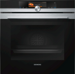 Piekarnik parowy Do zabudowy w słupku SIEMENS iQ700 HS 658GXS1