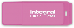 Pendrive (Pamięć USB) INTEGRAL 32 GB USB 3.0 Różowy