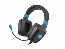 Słuchawki z mikrofonem NATEC NFU-1584 Czarno-niebieski