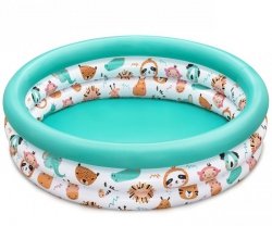 Bestway 51008 Basenik dmuchany Zwierzątka z safari 102cm x 25cm