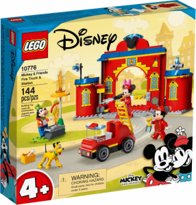 Puzzle LEGO Disney - Remiza i wóz strażacki Myszki Miki i przyjaciół
