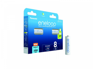 Baterie PANASONIC NiMH AA 2000mAh 8 szt. 214418