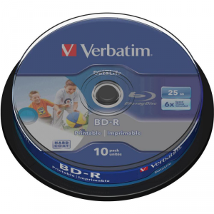 BD-R VERBATIM 25 GB 6x Pack Spindle 10  szt.