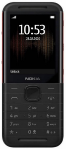 Telefon NOKIA 5310 Dual Sim Czarno-czerwony