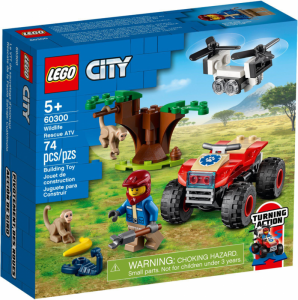 LEGO City 60300 - Quad ratowników dzikich zwierząt
