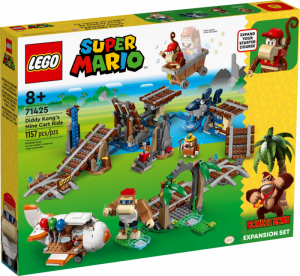 LEGO Super Mario Przejażdżka wagonikiem Diddy Konga - zestaw rozszerzający 71425