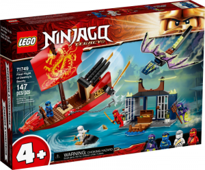 Lego Ninjago 71749 Klocki Ninjago - Ostatni lot Perły Przeznaczenia