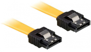 Kabel DELOCK SATA II 7-pin 0.3 m Prosty Zatrzask 82473