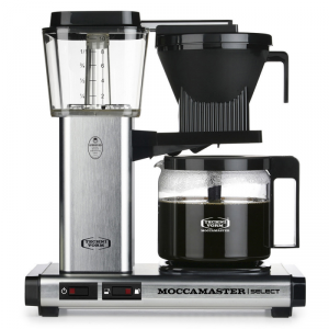 Ekspres przelewowy MOCCAMASTER KBG 741 Select Czarno-srebrny