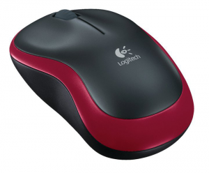 Mysz Bezprzewodowa LOGITECH M185 Czerwony 910-002237