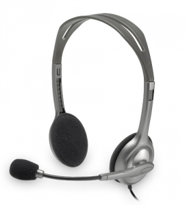 Słuchawki z mikrofonem LOGITECH H110 Stereo Headset Czarny