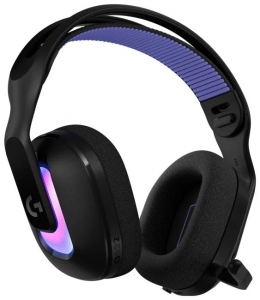 Słuchawki z mikrofonem LOGITECH G522 Lightspeed Czarne Czarny 