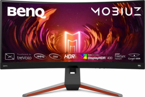 Monitor BENQ Mobiuz EX3410R 9H.LKKLA.TBE (34 /VA /144Hz /3440 x 1440 /Czarno-szary )