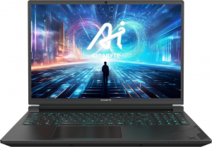 Notebook GIGABYTE G6X 9KG 2024 (16/I7-13650HX /RTX4060/16GB/SSD1TB/Czarny)