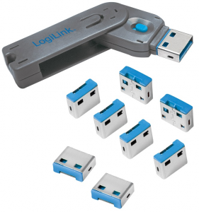 LOGILINK  AU0045 Blokada zabezpieczająca porty USB