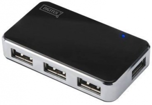 Hub USB DIGITUS Hub 4-portowy USB 2.0