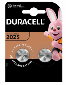 Bateria DURACELL 3V Duracell CR2025 blister 2szt