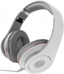 Słuchawki nauszne ESPERANZA RENELL EH141W (5m /3.5 mm wtyk/Biały)
