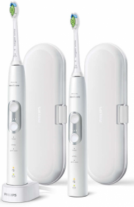 Szczoteczka soniczna PHILIPS HX6877/34 Biało-srebrny