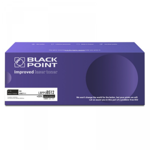 Toner BLACK POINT LBPPOB512 OKI 45807111