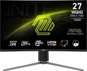 Monitor MSI MAG 27CQ6PF (27 /Rapid VA /180Hz /2560 x 1440 /Czarny)