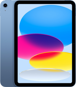 Tablet APPLE iPad 10.9 cala Wi-Fi 256 GB Niebieski (10.9/Apple A14 Bionic/256GB/iPadOS 18/Wi-Fi/Niebieski)