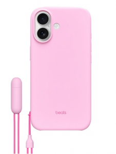 Etui z podpórką Beats Kickstand zgodne z MagSafe i panelem Sterowanie aparatem do iPhonea 17 - opalowy różowy