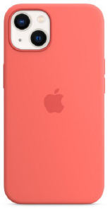 Etui silikonowe z MagSafe do iPhonea 13 - róż pomelo