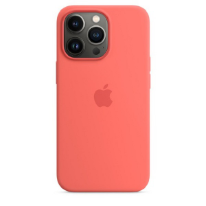Etui silikonowe z MagSafe do iPhonea 13 Pro - róż pomelo