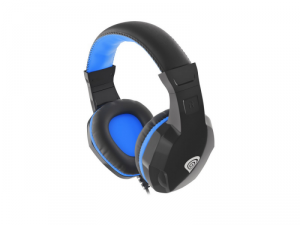 Słuchawki z mikrofonem NATEC Genesis Argon 100 Czarno-niebieski