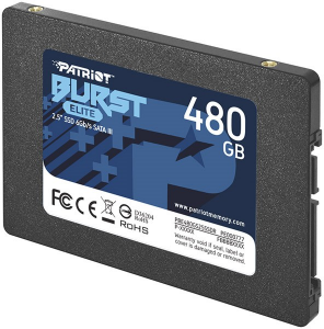 Dysk SSD PATRIOT Burst Elite 2.5″ 480 GB SATA III (6 Gb/s) 450MB/s 320MS/s