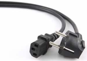 Kabel zasilający GEMBIRD Schuko - IEC320 C13 1.8m. PC-186