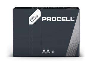 Baterie DURACELL Alkaliczna AA 10 szt. Procell AA/LR6 karton 10szt
