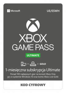 Subskrypcja ESD Game Pass Ultimate Retail 1M QHW-00008