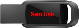 Pendrive (Pamięć USB) SANDISK 128 GB USB 2.0 Czarno-czerwony