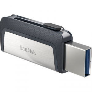 Pendrive (Pamięć USB) SANDISK 64 GB Srebrno-szary
