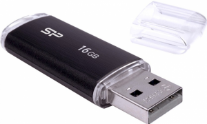 Pendrive (Pamięć USB) SILICON POWER 16 GB USB 2.0 Czarny