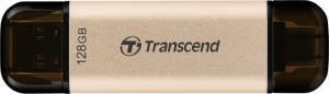 Pendrive TRANSCEND JetFlash 930C 128 GB (128 GB /Złoto-czarny )