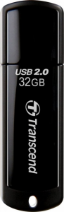 Pendrive (Pamięć USB) TRANSCEND (32 GB USB 2.0 Czarny )